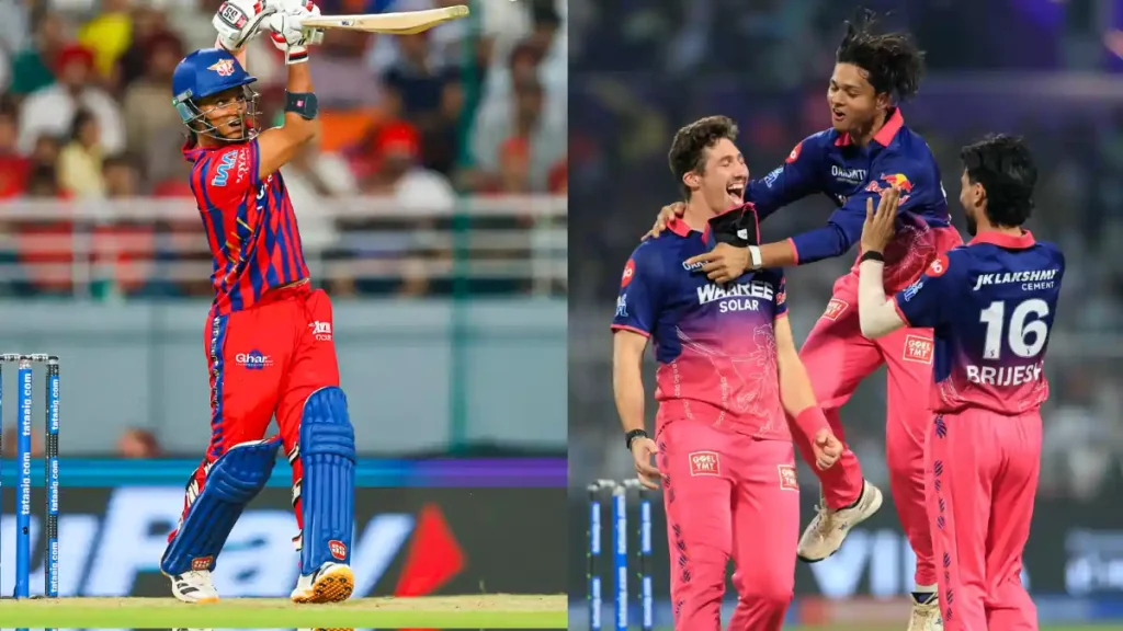 LSG vs RR Match 32 IPL 2026