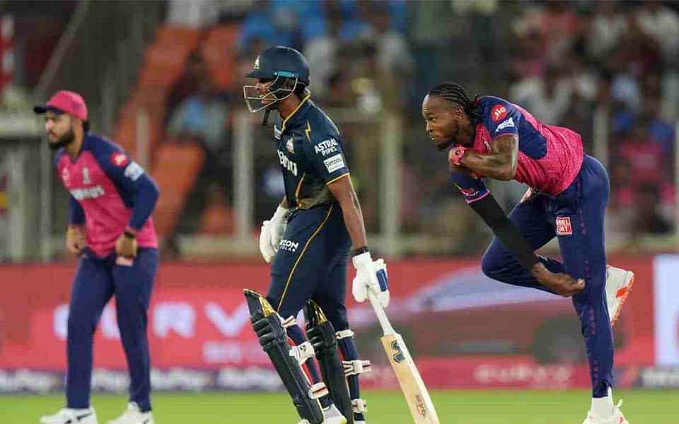 GT vs RR Clash IPL 2025 