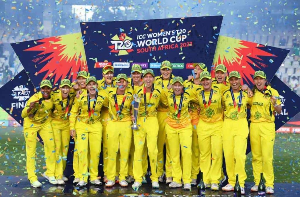 Australia Women's t20 world cup Winners Australia Women's t20 world cup Winners