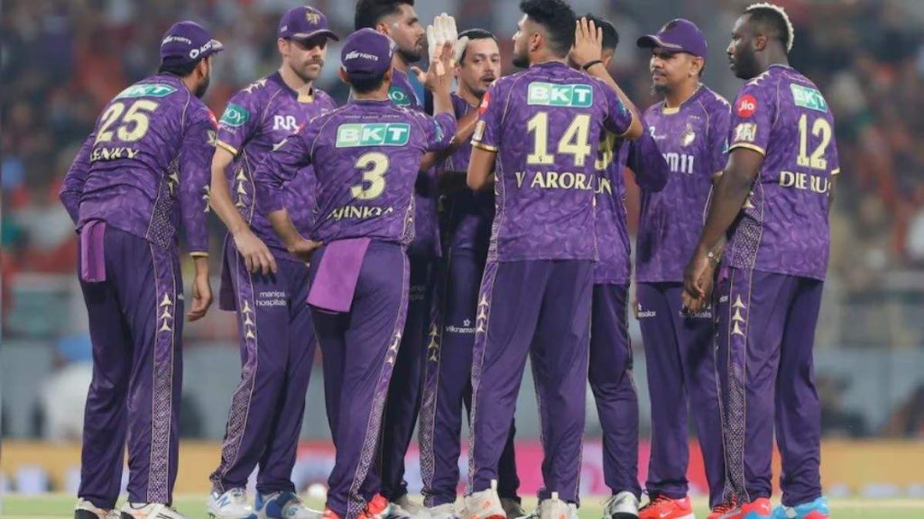 KKR Playing 11 Today