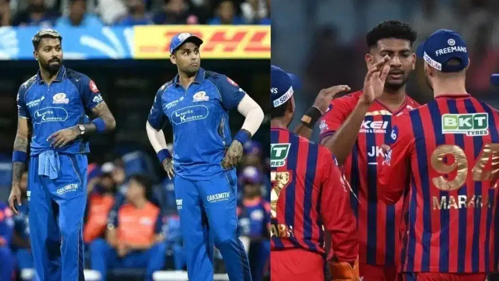 MI vs LSG head to head 