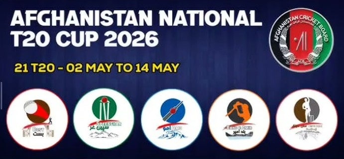 National T20 Cup (Afghanistan) 2026 Teams