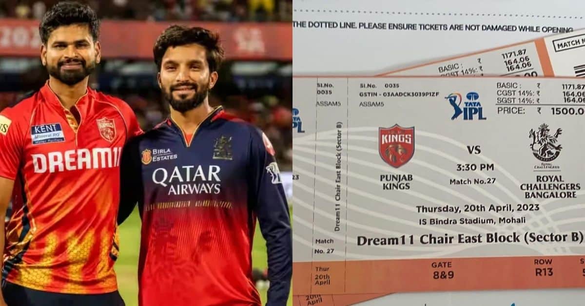 PBKS vs RCB IPL 2026 Match 61 Tickets: Prices & Booking Details