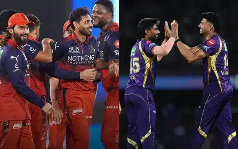RCB vs KKR IPL 2026 Match 57