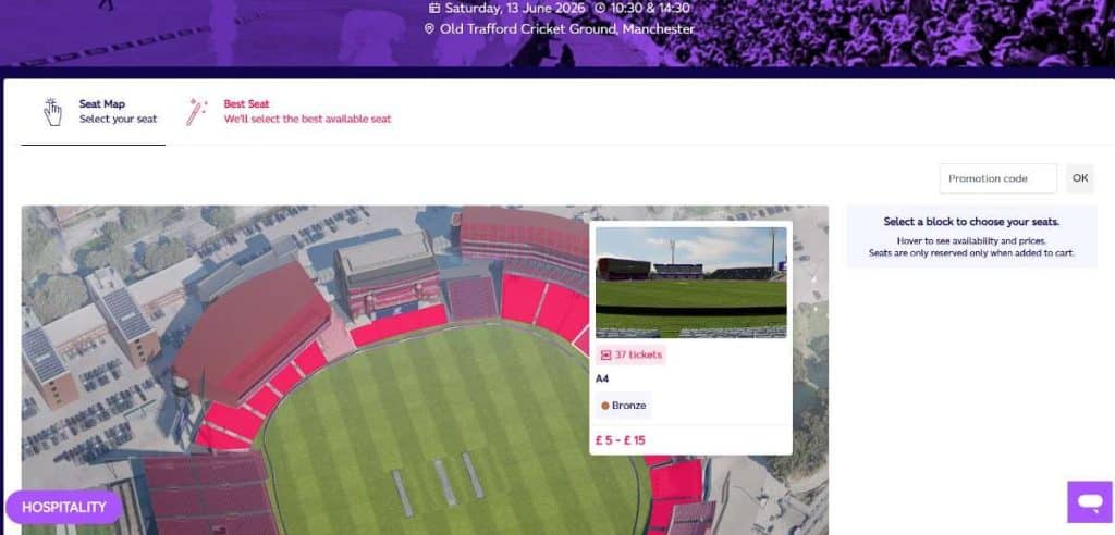 Step2: ICC WT20 WC 2026 Tickets Booking Guide Step2: ICC WT20 WC 2026 Tickets Booking Guide