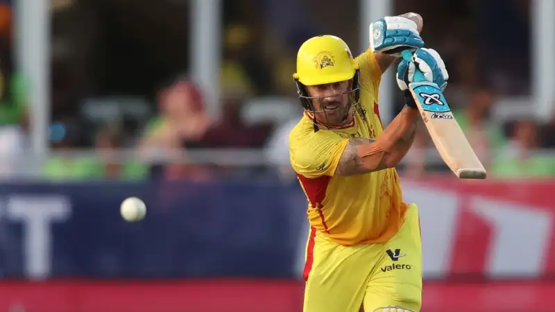 Faf du Plessis (Texas Super Kings Captain) Faf du Plessis (Texas Super Kings Captain)