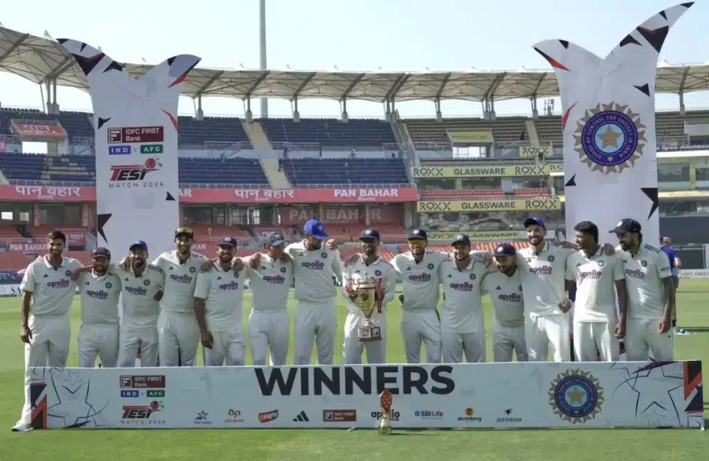 India Beat AFG by Inning and 300 Runs