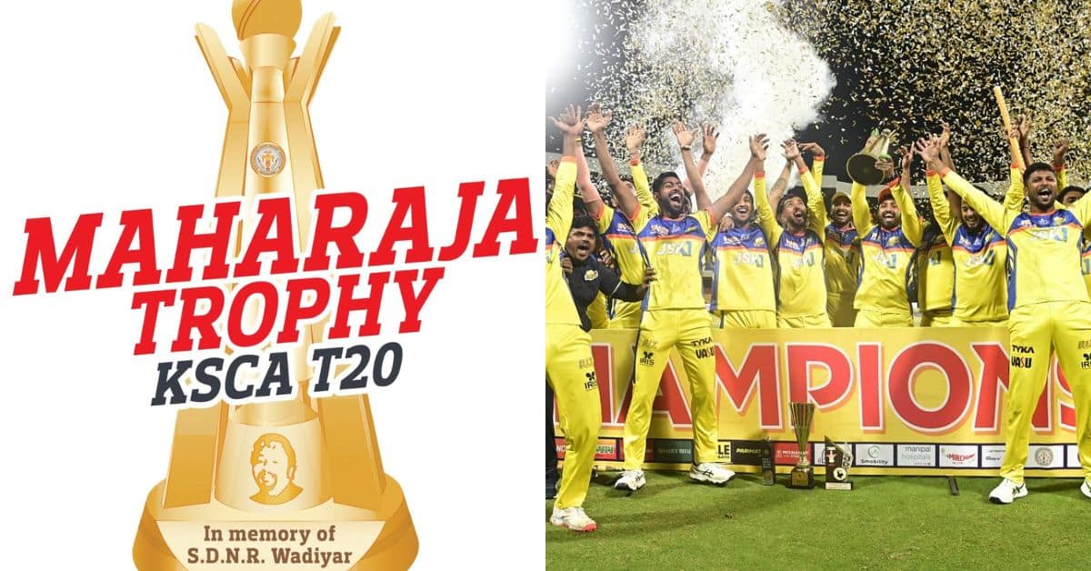 Maharaja Trophy KSCA T20 2026 Points Table