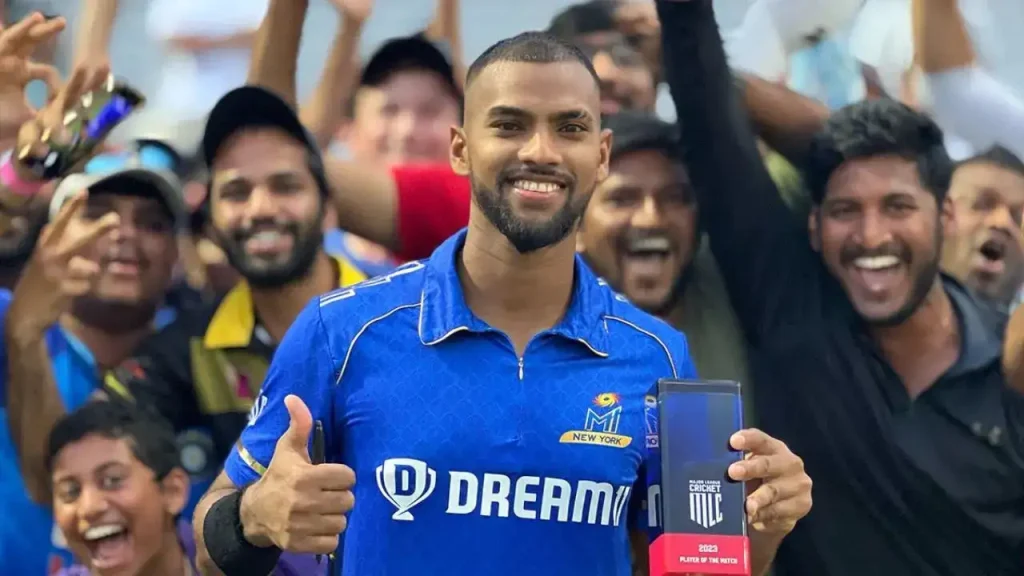 Nicholas Pooran (MI New York Captain) Nicholas Pooran (MI New York Captain)