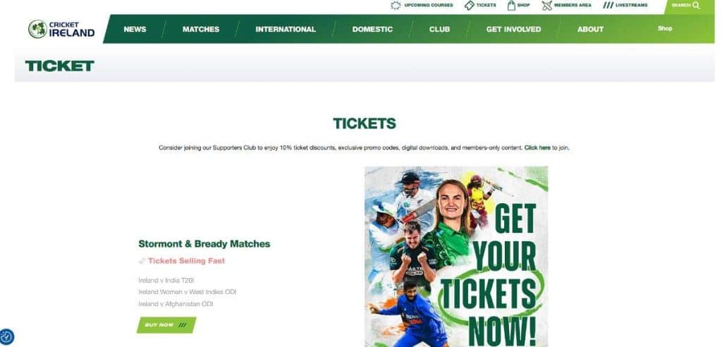 S1 : IRE vs IND T20I Ricket Booking Guide
