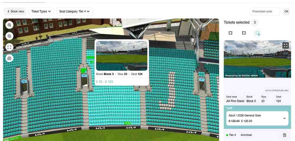 Step 3- ENG vs NZ Ticket Booking Guide