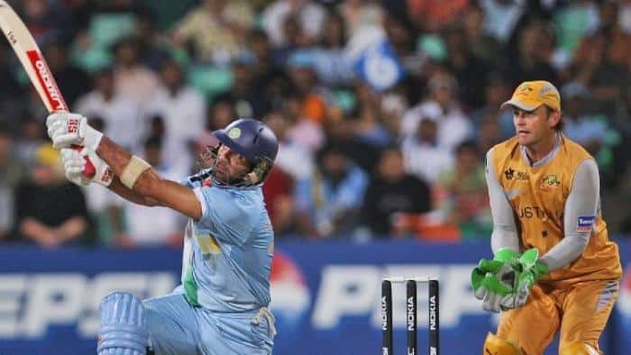 Yuvraj Singh – 119m Six vs Australia (2007) Yuvraj Singh – 119m Six vs Australia (2007)
