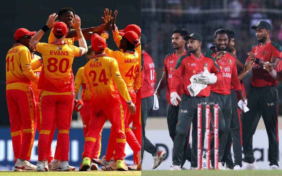ZIM vs BAN 1st T20I