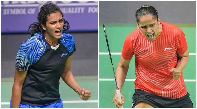 P.V. Sindhu and Saina Nehwal - Badminton P.V. Sindhu and Saina Nehwal - Badminton