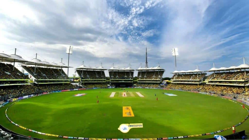 Chennai's MA Chidambaram Stadium Chennai's MA Chidambaram Stadium