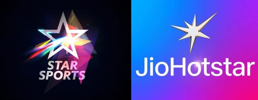 Star Sports and Jio Hotstar Logo Star Sports and Jio Hotstar Logo